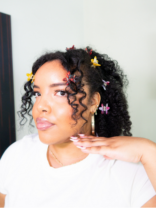 Mini Clips in Sweet Pea