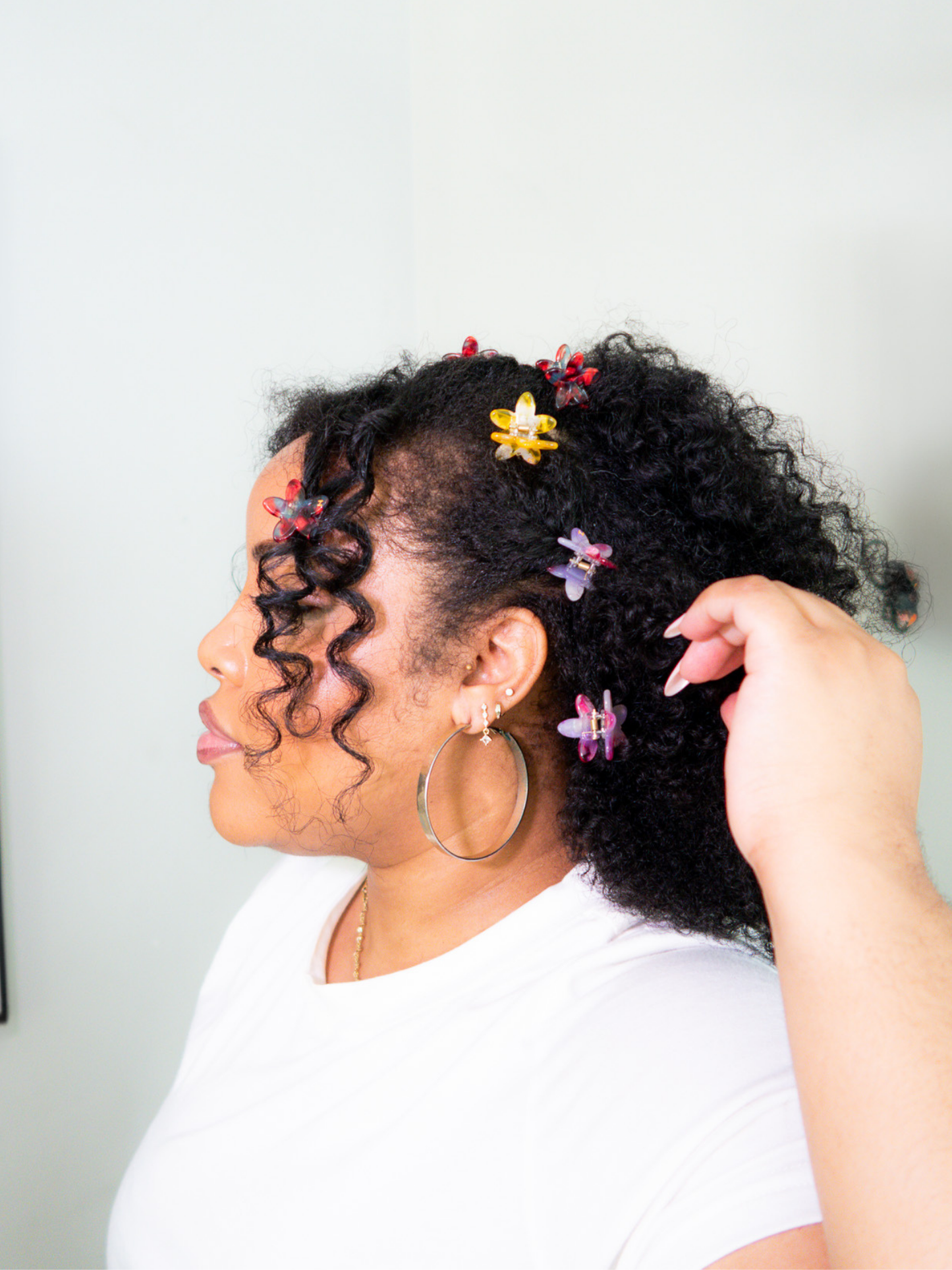Mini Clips in Sweet Pea