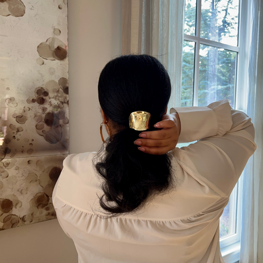 Ponytail Cuff in Kalmia