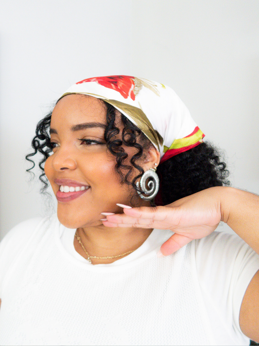 Silk Scarf in Rose Water