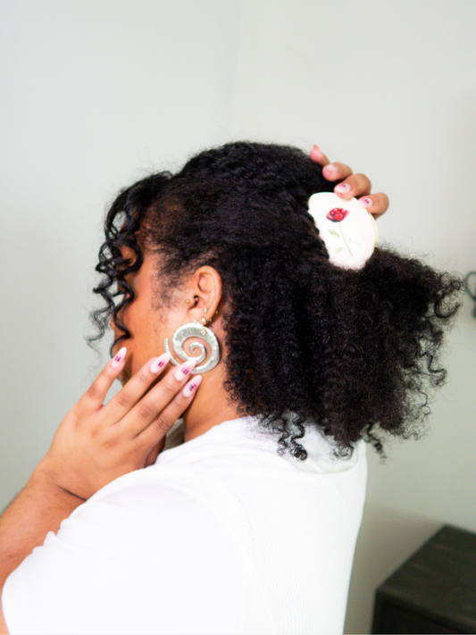 Sweet Spot Claw Clip in Rose Water