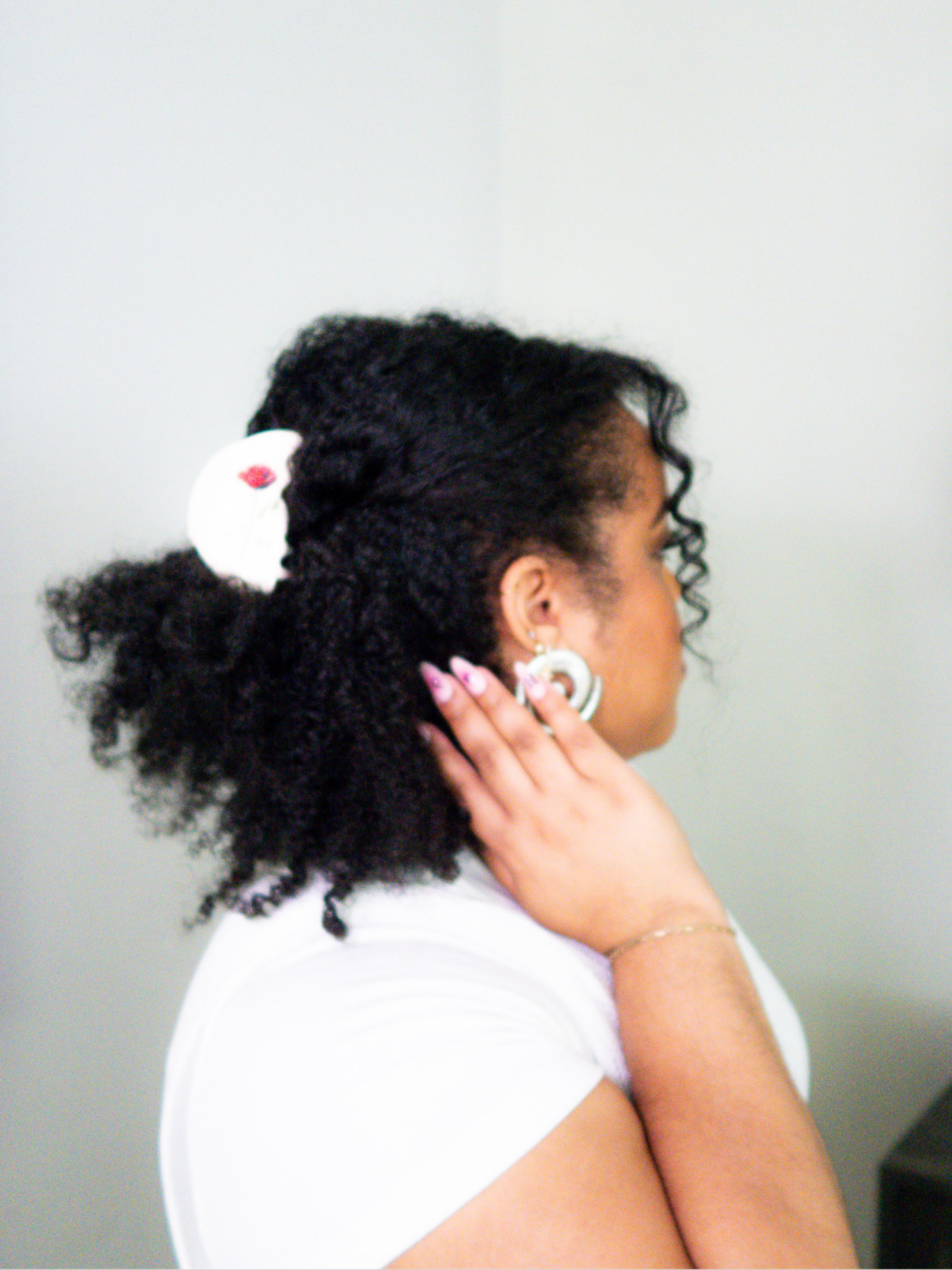 Sweet Spot Claw Clip in Rose Water