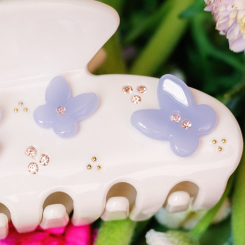 Sweet Spot Claw Clip in Elderberry