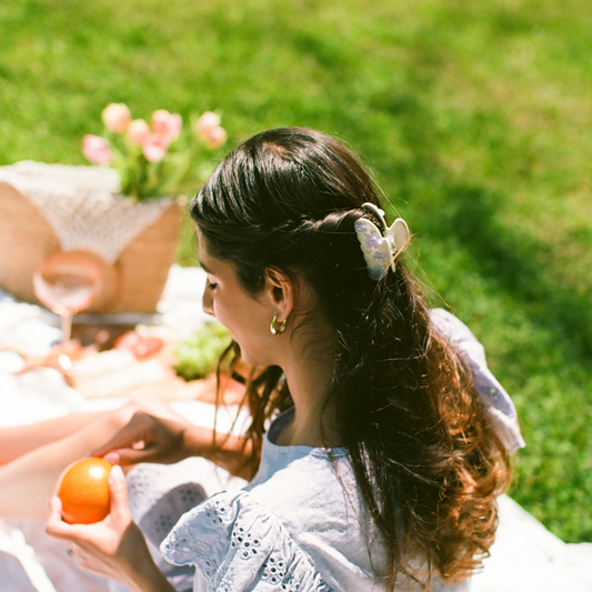 Sweet Spot Claw Clip in Elderberry