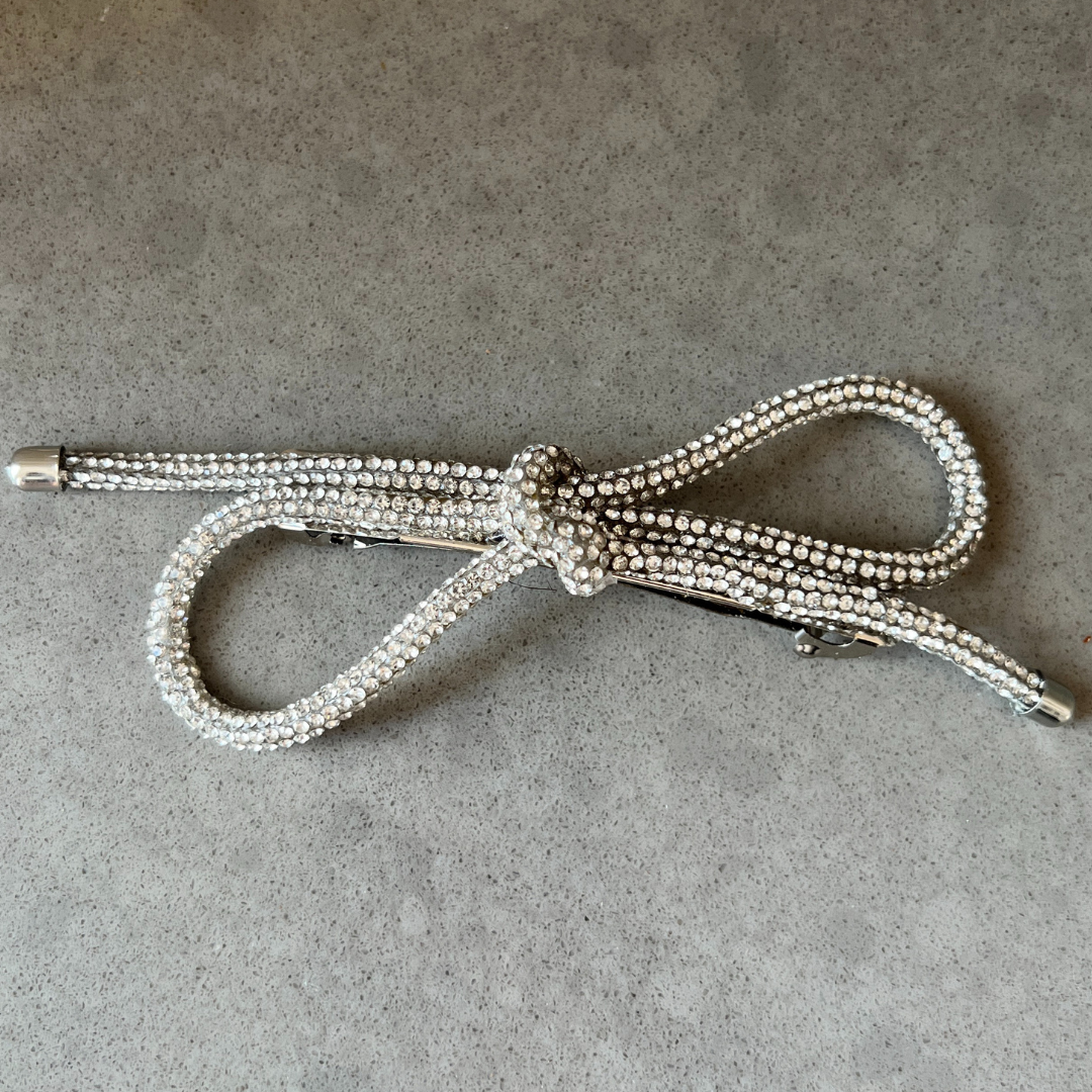 Hair Bow Clip in Blossom