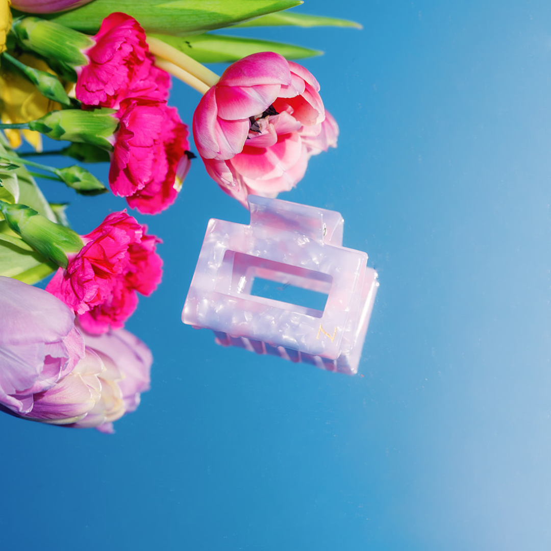 Peony Petite Claw Clip