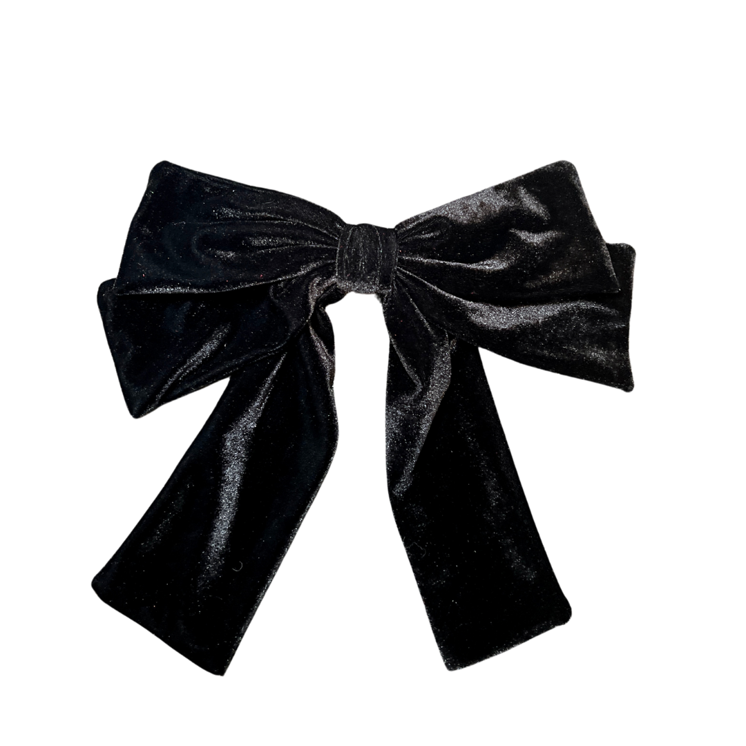 Jumbo Hair Bow in Velvet