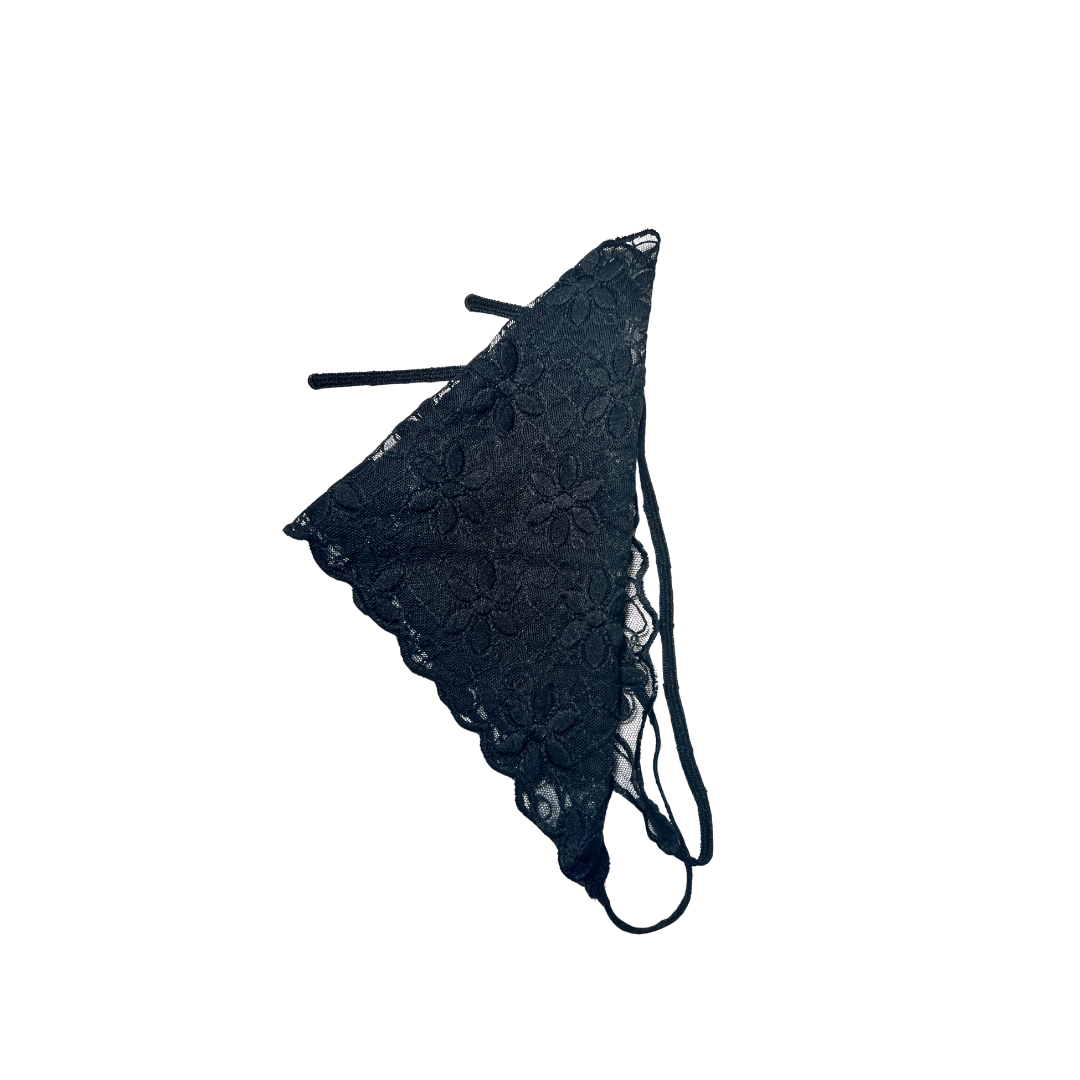 Triangle Tulle Bandana in Lotus