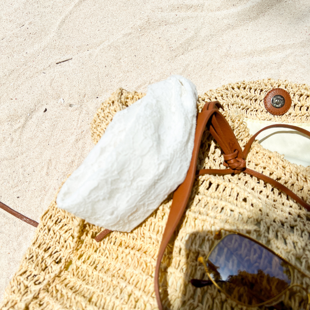 Lace Non Slip Stretchy Headband in Golden Rod