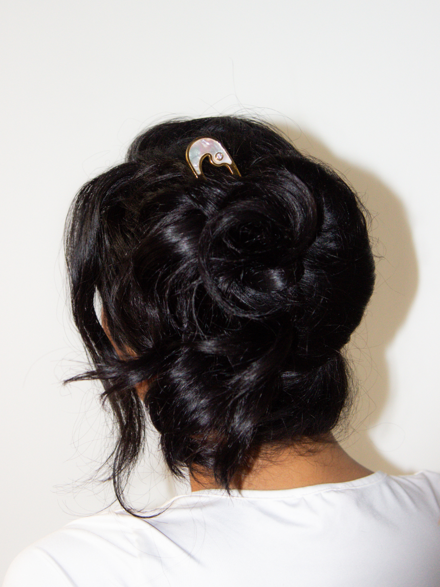 French Hair Pin in Magnolia