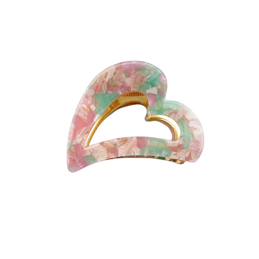 Sweet Spot Claw Clip in Heart