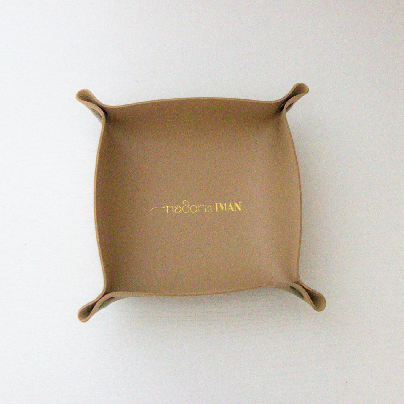 Elegant Leather Travel and Display Organizer Tray