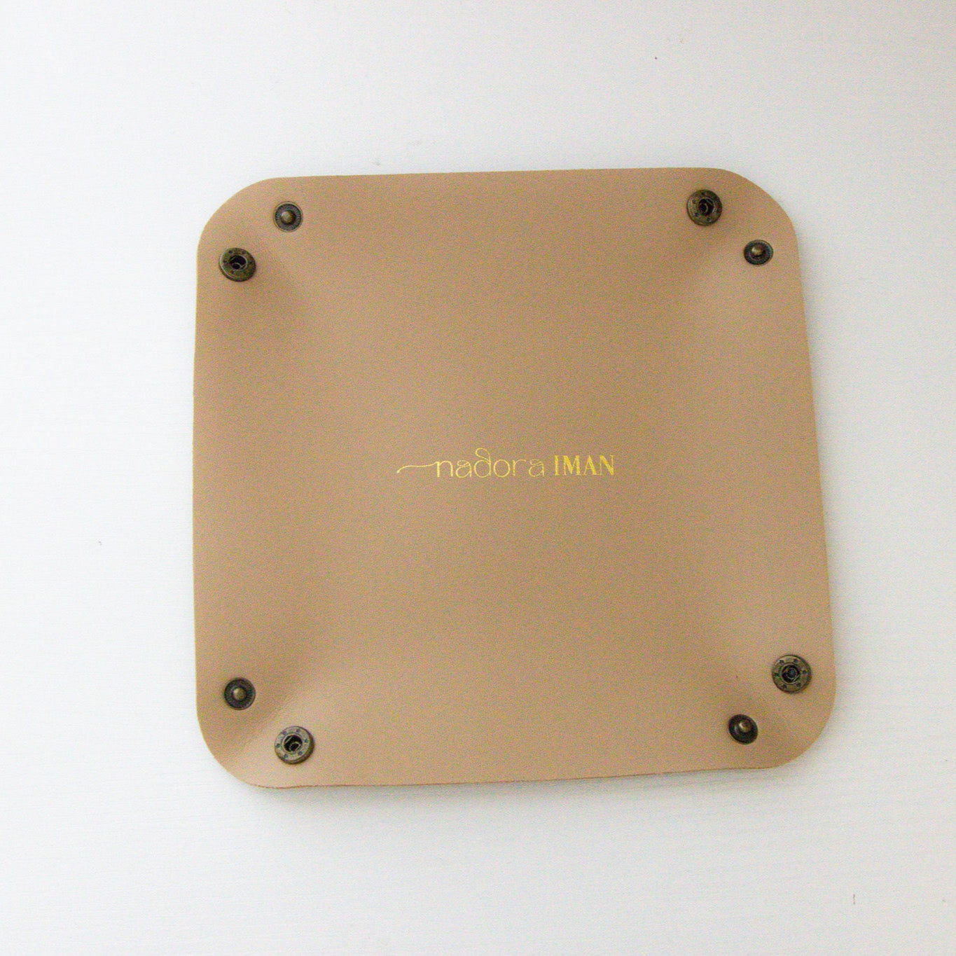 Elegant Leather Travel and Display Organizer Tray