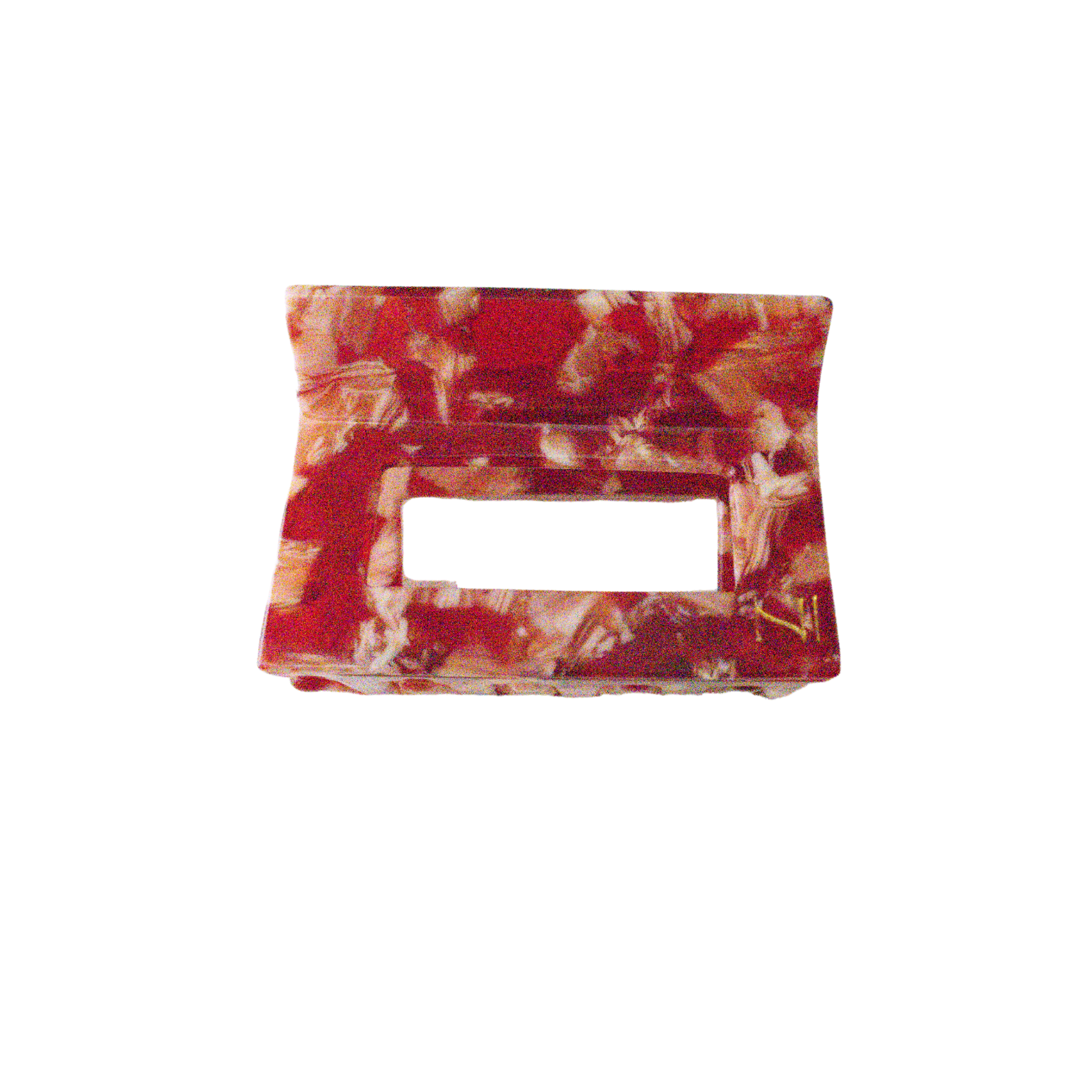 Petite Claw Clip in Pearly Red