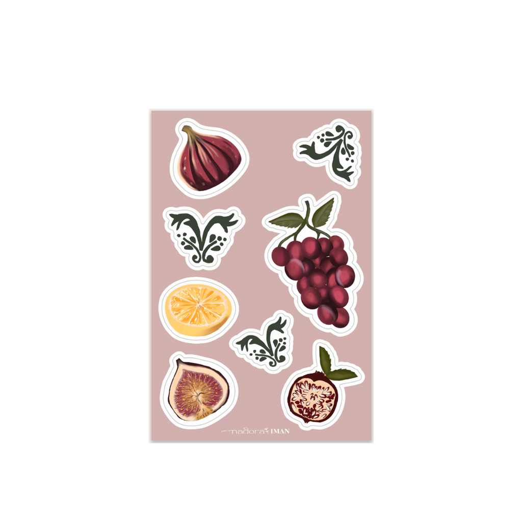 The Fruit Archive Sticker Set