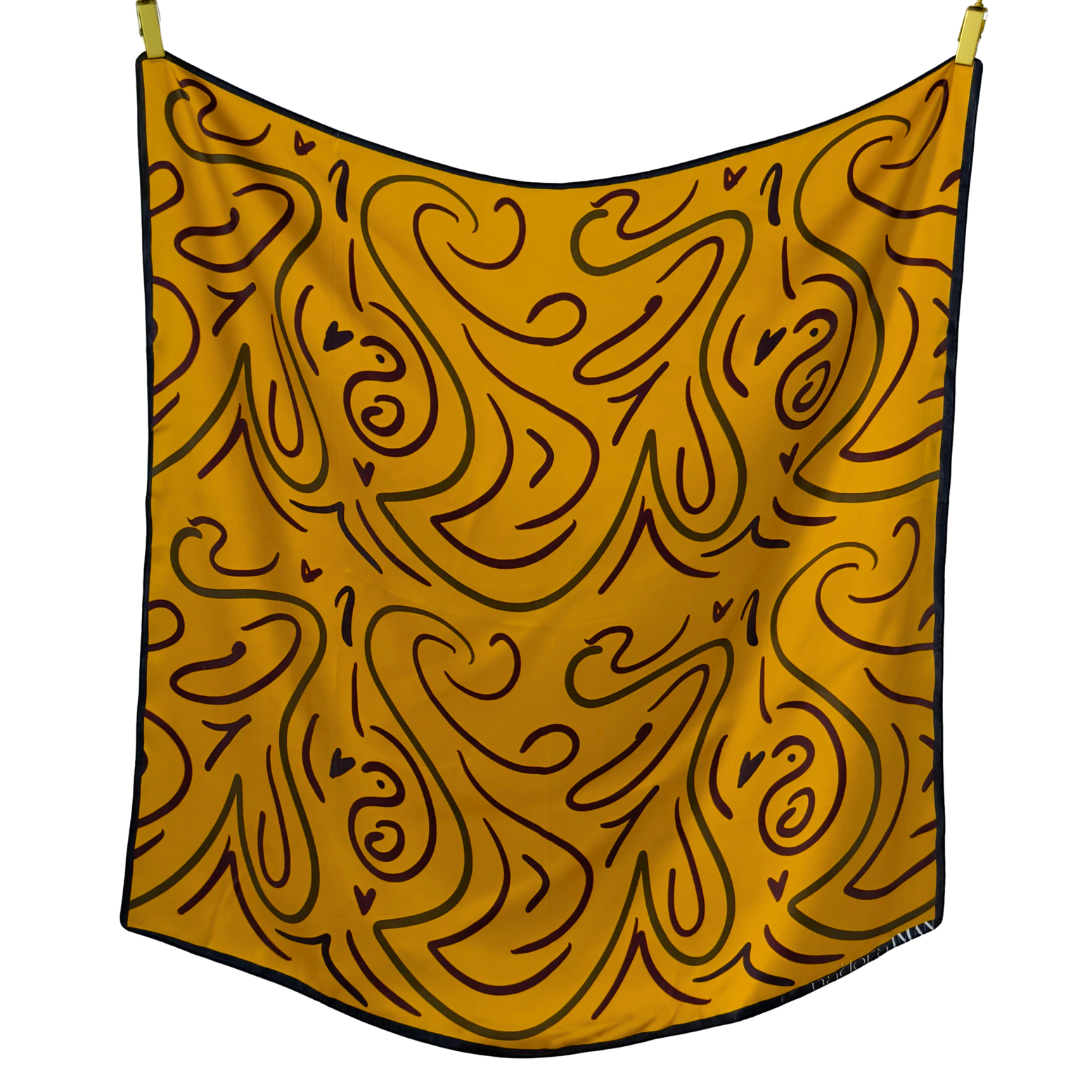 Silk Scarf in Gladilous