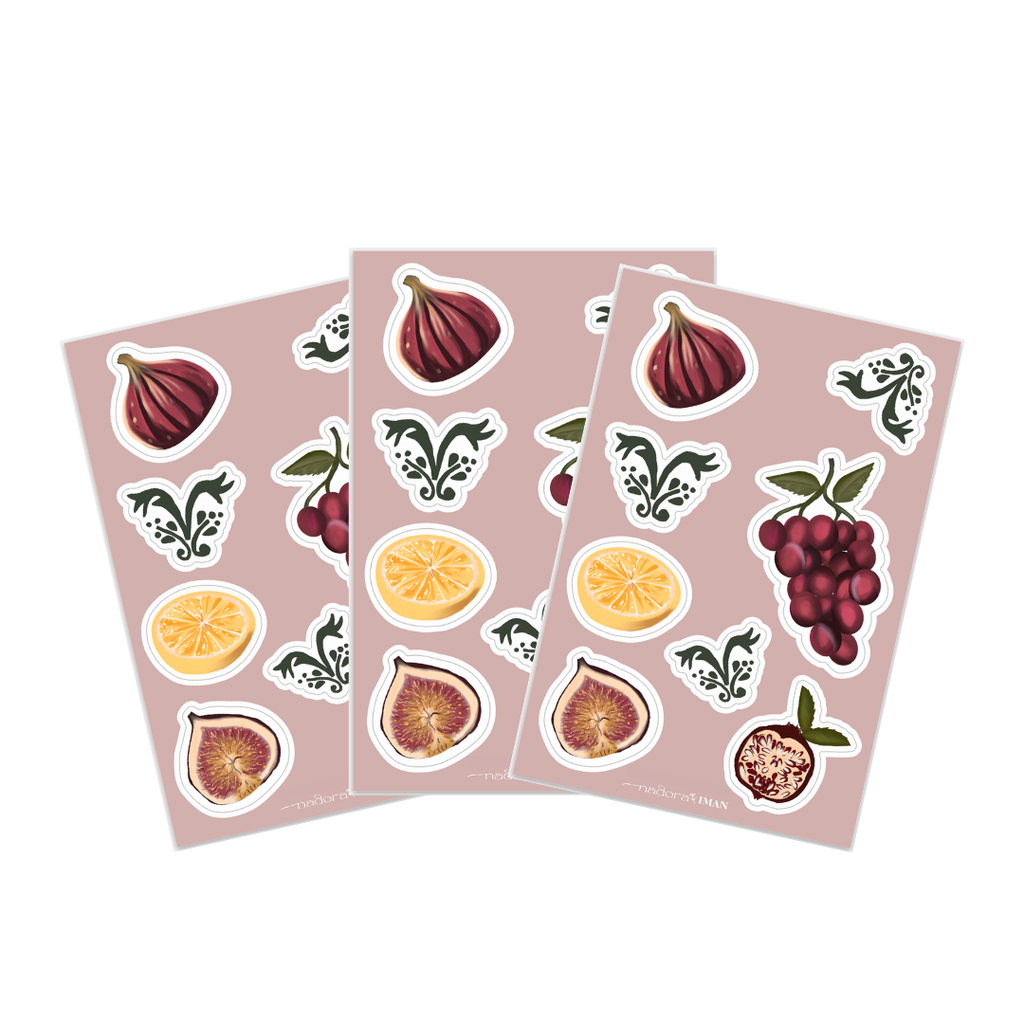 The Fruit Archive Sticker Set