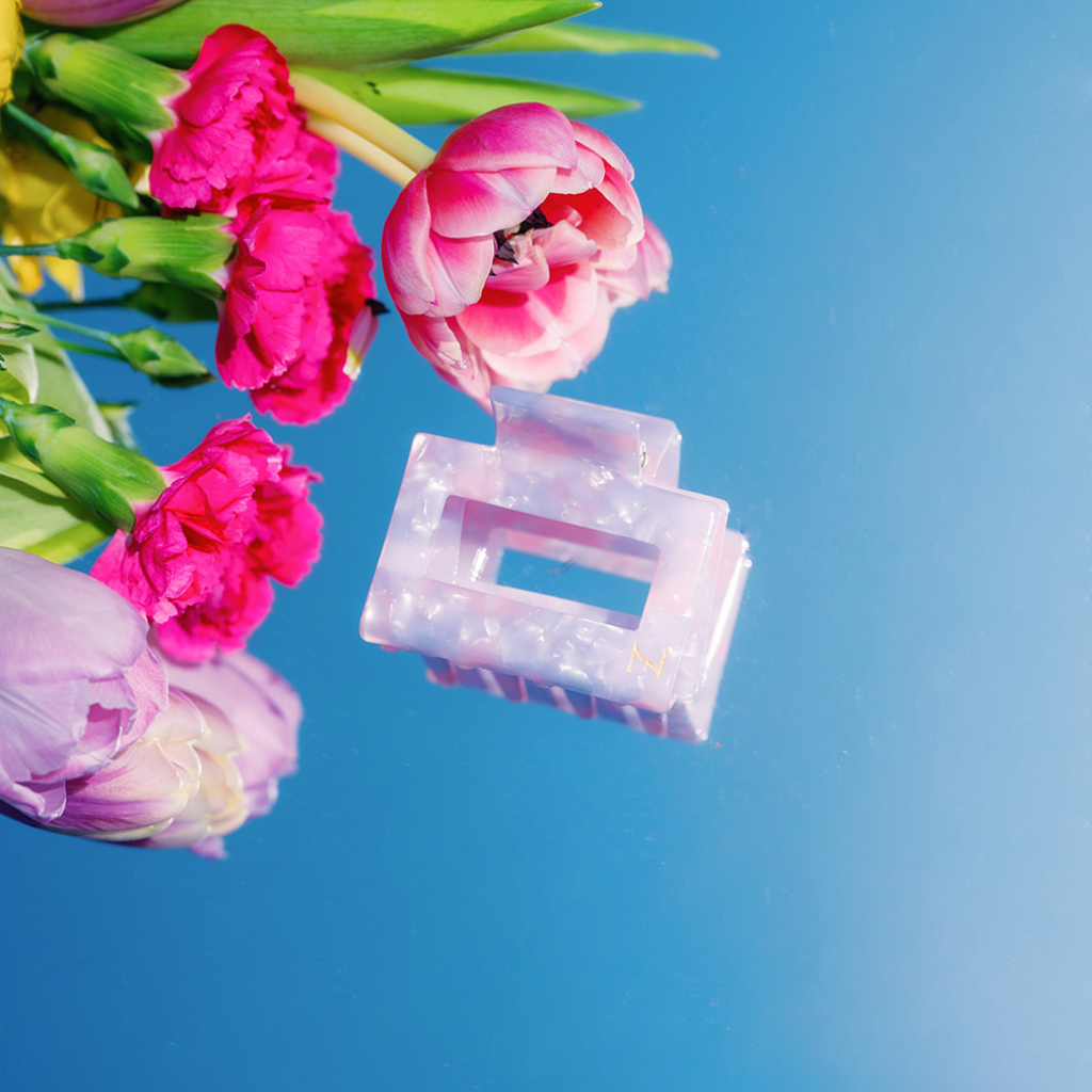 Peony Petite Claw Clip