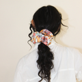 Jumbo Silk Scrunchy in Hummingbird