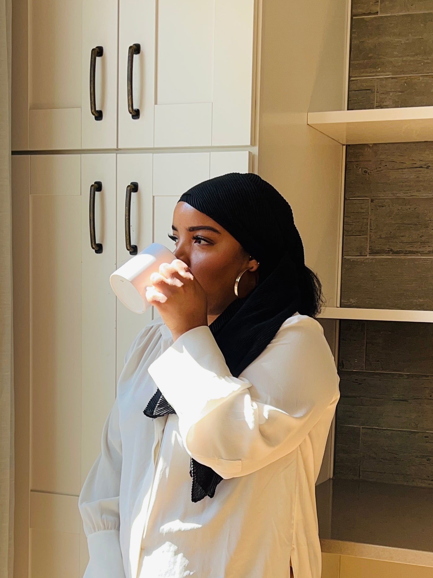 Silene Headwrap in Black