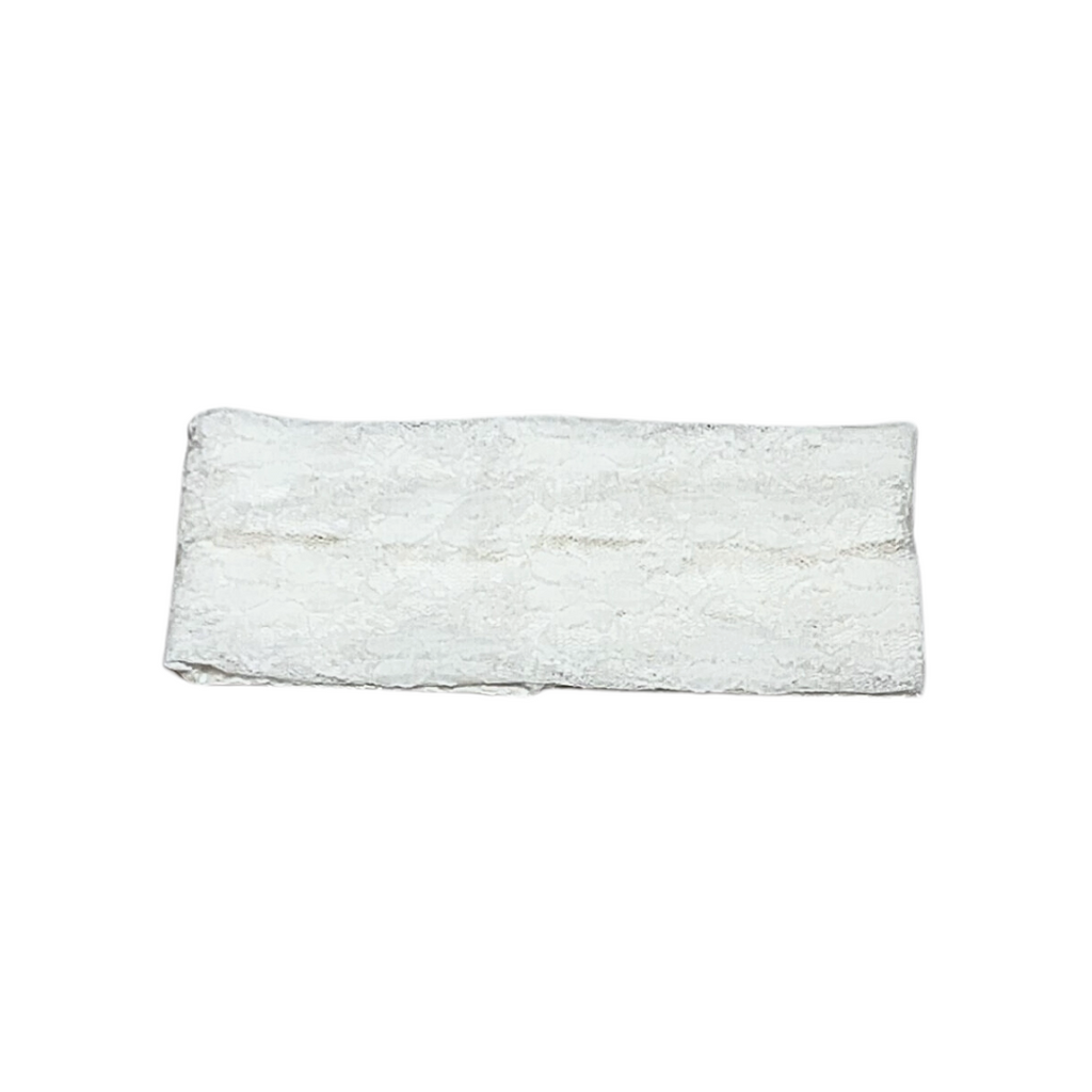 Lace Non Slip Stretchy Headband in Golden Rod