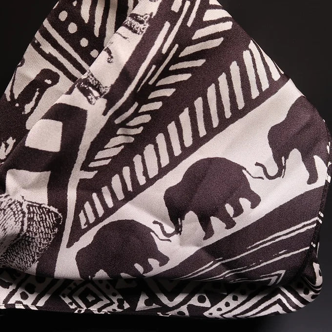 Silk Scarf in Wild Spice