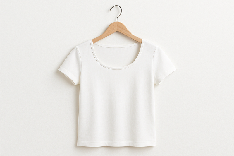 WHITE TOP ON A HANGER